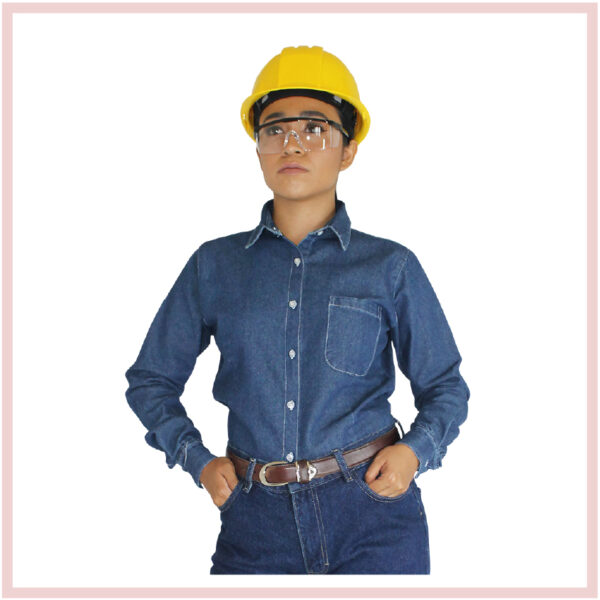 Blusa para Mujer Mezclilla Manga Larga