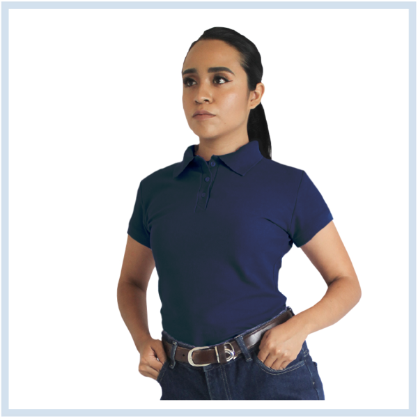 Playera Polo para Mujer Casual Manga Corta